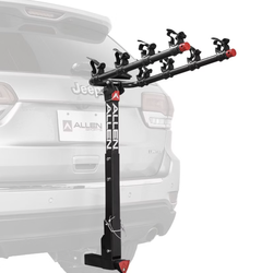 NEW Allen 542QR 4-Bike Locking Hitch Rack