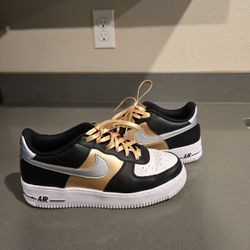 Silver And Gold Air Force 1