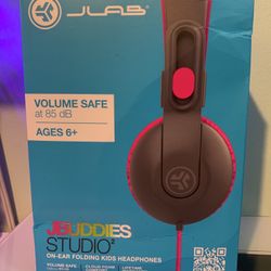 🎧 JLab JBuddies Studio² Kids Headphones — BRAND NEW (Box Bent in Shipping)
