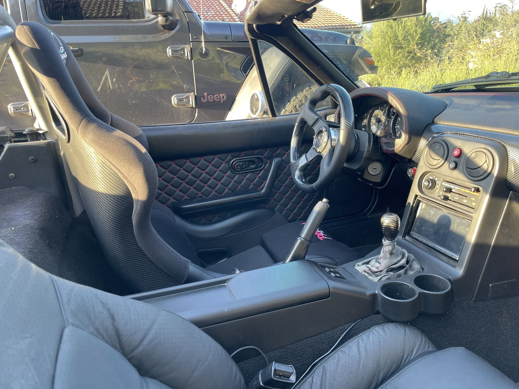 IL motorsports redesigned center console