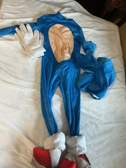 Kids Sonic the Hedgehog Costume