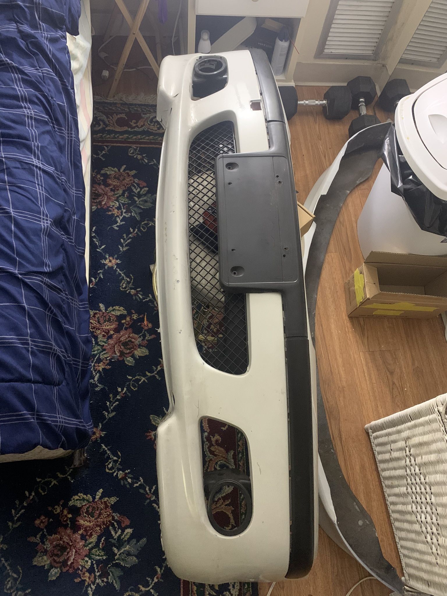 BMW E46 4DR ZHP Bumper W/ Lip