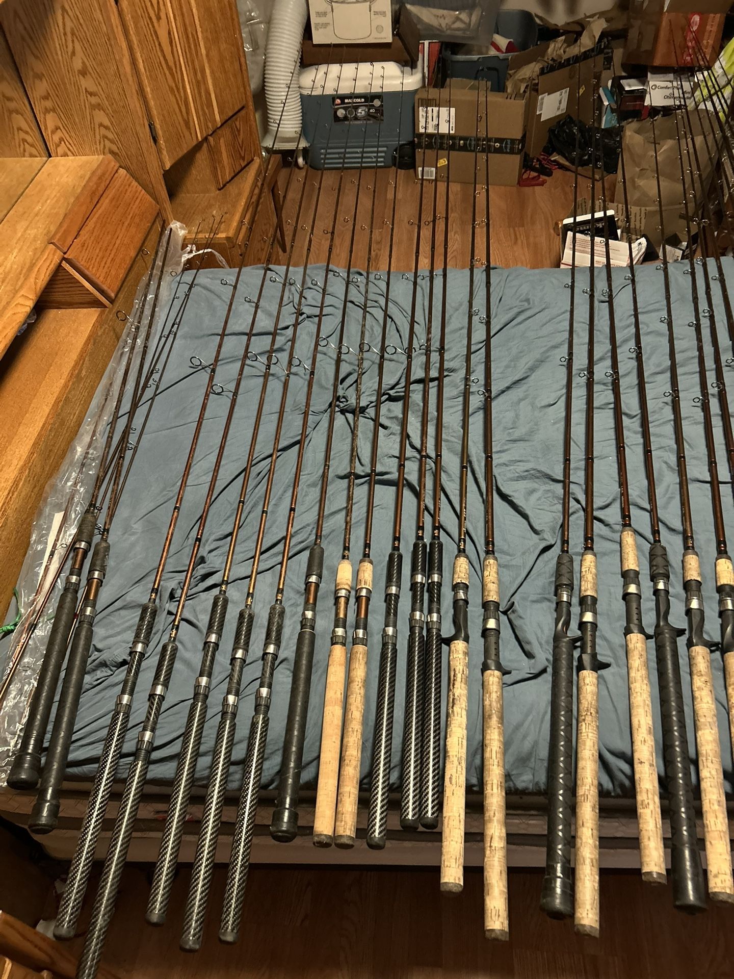 50 Each Okuma Sst Rods Salmon And More