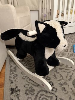 Pottery Barn Rocking Skunk
