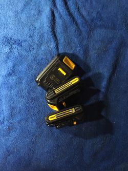 Dewalt Working 20V Batteries! 💥💥💥. Only 20 Each tomorrow (Sat) Only ⌛️⌛️👍🏽👍🏽👍🏽