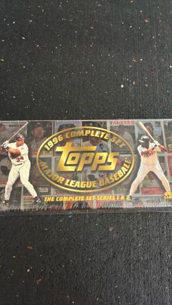 1996 Topps Baseball Complete Set 440 Cards Series 1 & 2 Factory Sealed Set