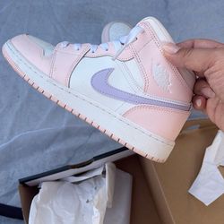 Nike dunks  , light pink and purple