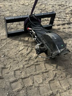 Stump Grinder Attachment Skid Steer Stump Grinder Bobcat 