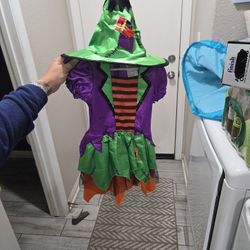 Halloween Costume - Cute Witch Costume For Little Girls