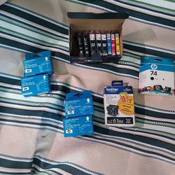 Assortment Of Printer Ink Cartridges 