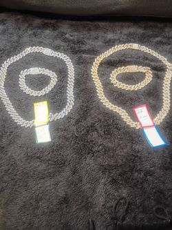 Iced Out Cuban Link Chain and Bracelet Sets