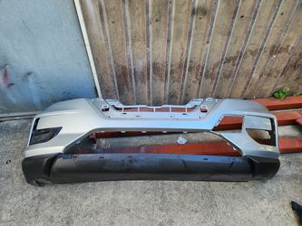 2017-2020 Nissan Rogue Front Bumper Silver color