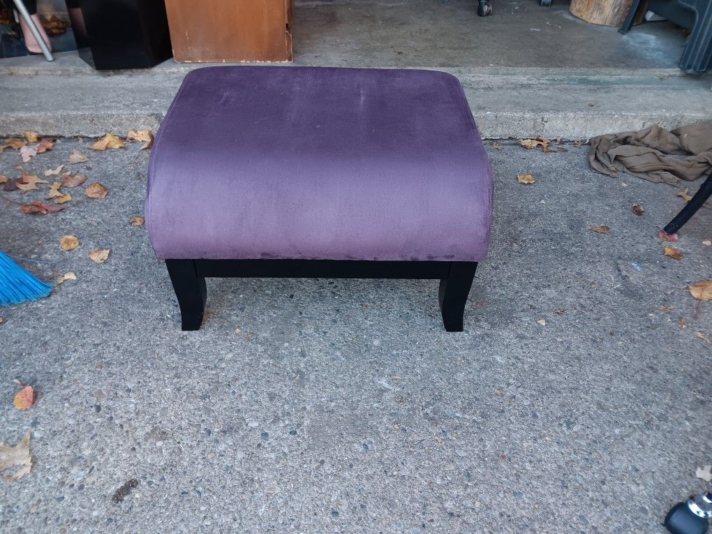 Purple Foot Stool 