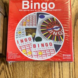Bingo with Spinner Card SEALED 