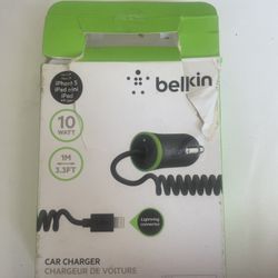 New in Open Box Belkin Car Charger
