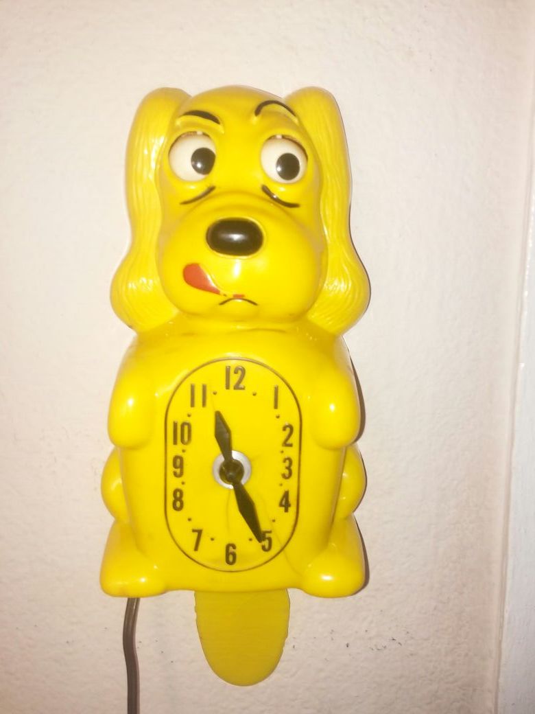 1958 ORIGINAL Klocker Spaniel Clock