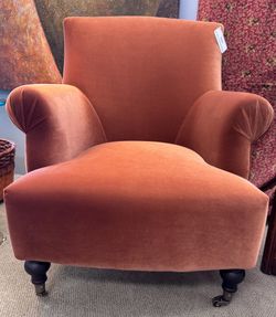 Velvet Club Armchair