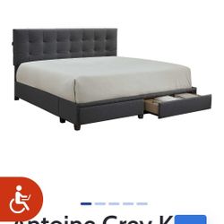 2bed frames one has 2 drawers 