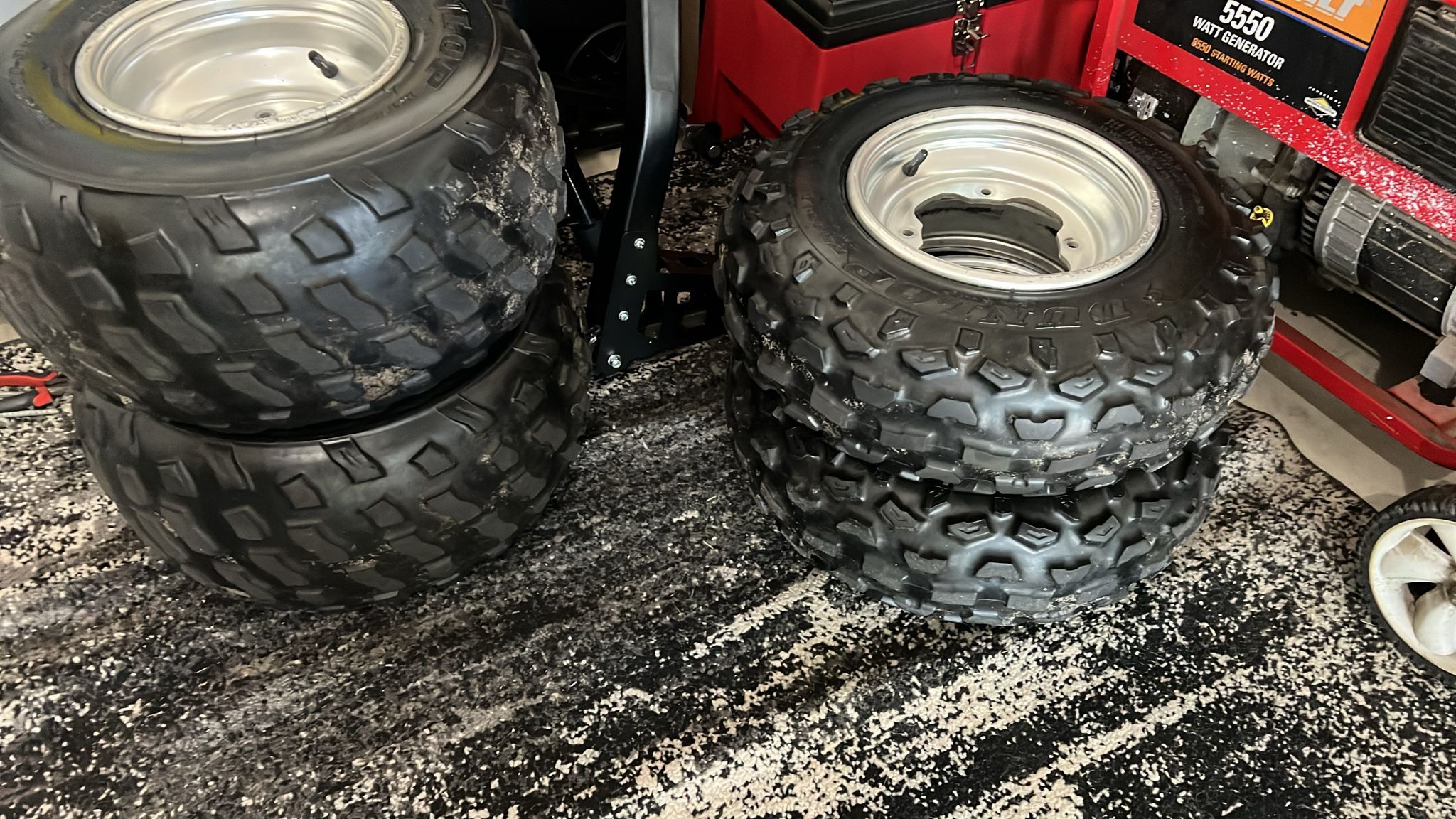 2001 OEM Yamaha Banshee Wheels & Tires