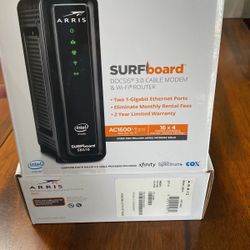 Cable Model And Wifi Router