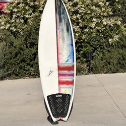 Justin Schwartz 5’7 Swallow Tail Shortboard 