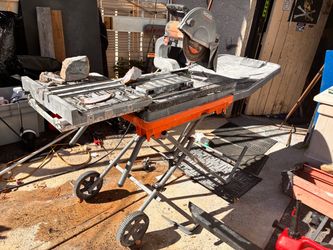 Ridgid wet tile saw model R4092