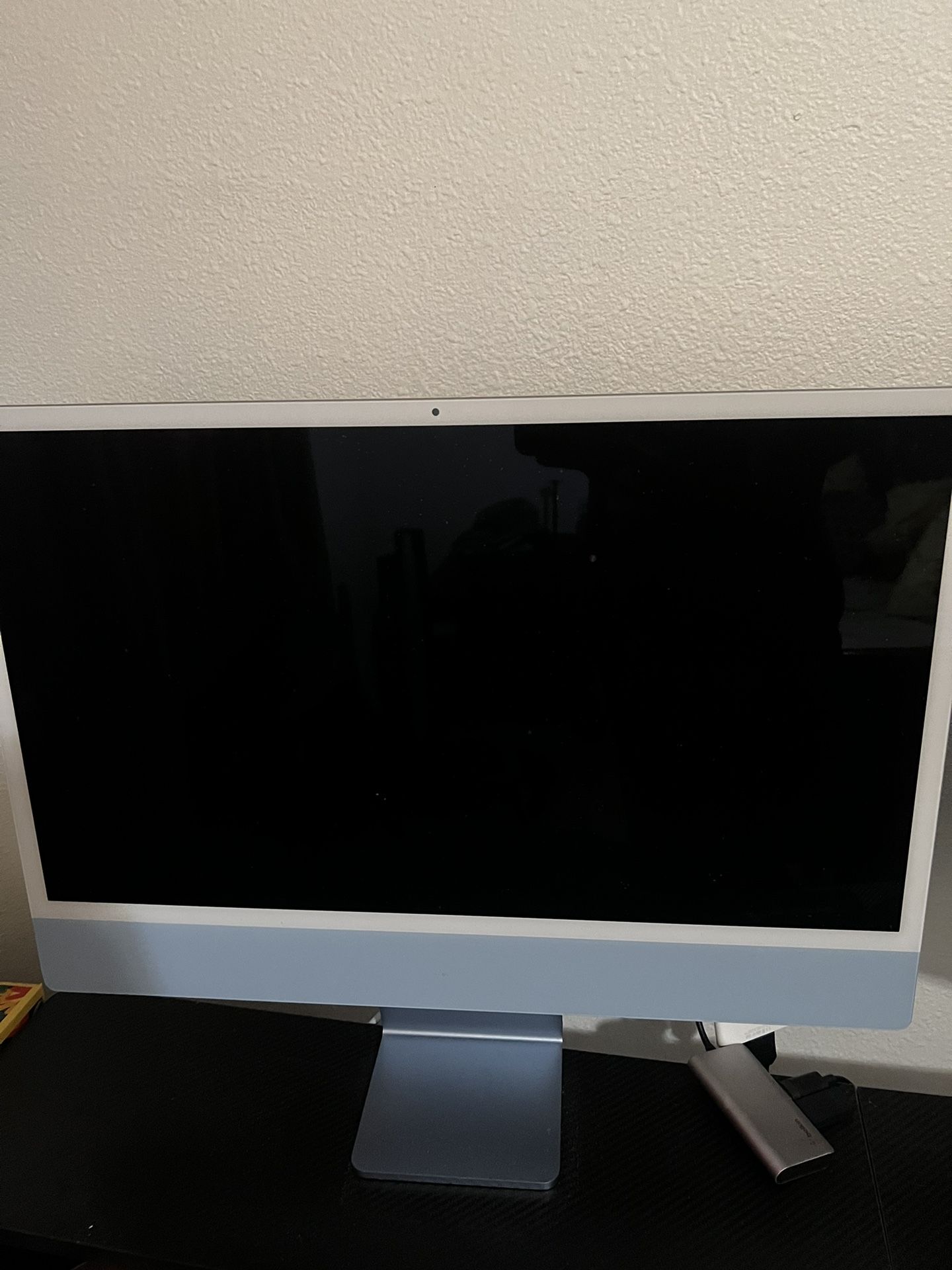 Blue iMac M1