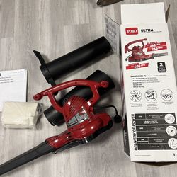 Toro Leaf Blower Vacuum 