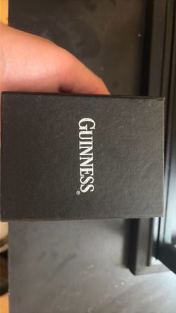 Guinness Crystal Paper Weight Souvenir 1990 Pint