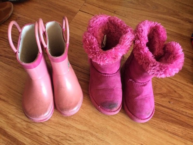 Warm, snow , rain boots for toddler girls