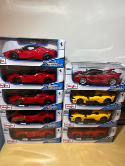 Maisto Special Edition Ferrari 1:18 Diecast Models