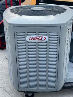 Son this is a LENNOX OUTDOOR CONDENSER REFRIGERATION TYPE R-410A