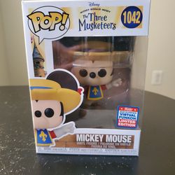 Disney The Three Musketeers Mickey Mouse Funko Pop