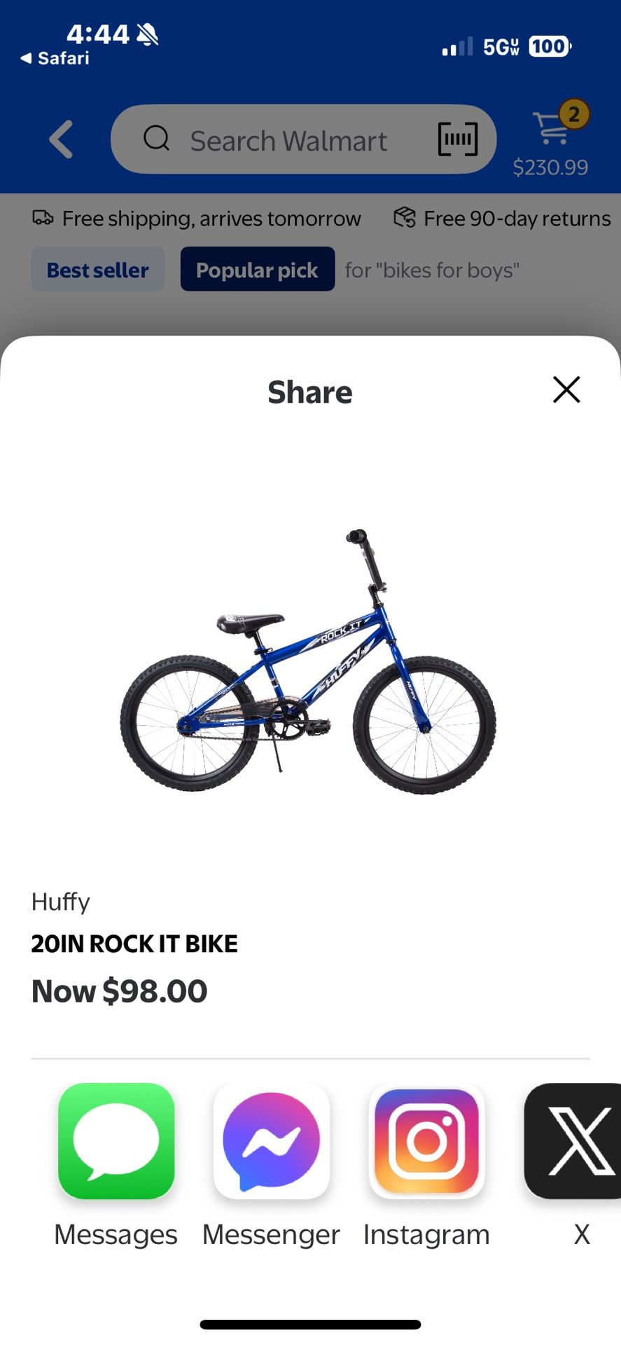 Huffy Boys Bike