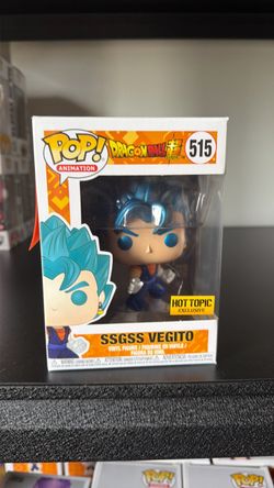 Funko Pop SSGSS Vegito #515 Hot Topic Exclusive