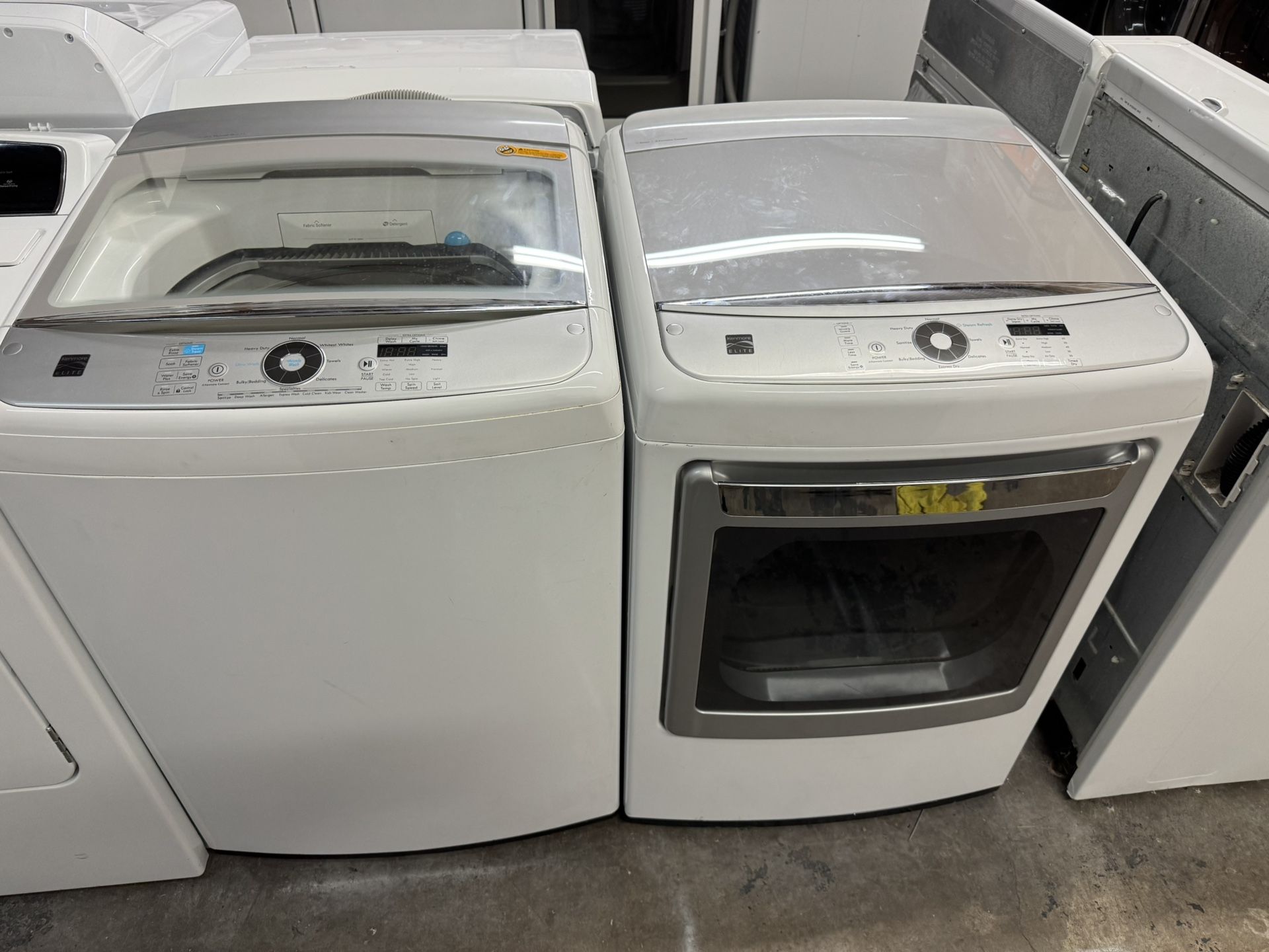 Kenmore Washer And Kenmore Electric Dryer