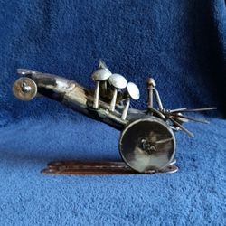 Handmade Scrap Metal Art 