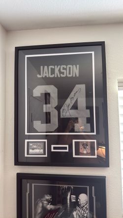 Bo Jackson RAIDERS signed Jersey