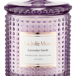 LA JOLIE MUSE Lavender Suede Candle