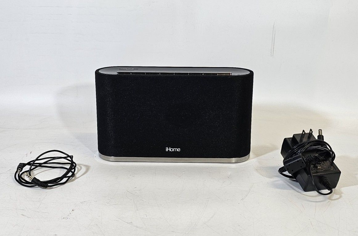 iHome IW2 AirPlay Wireless Stereo Speaker System BLACK