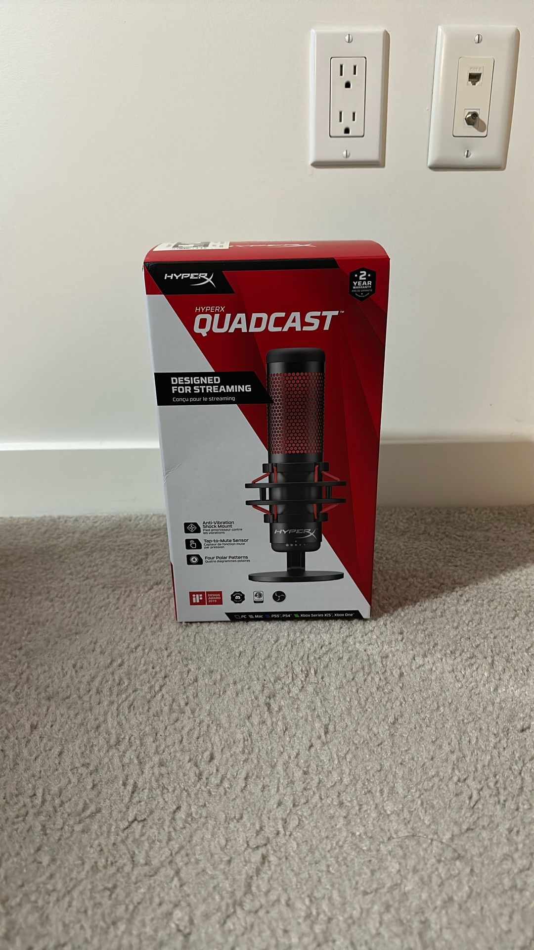 Hyper X Quadcast Microphone