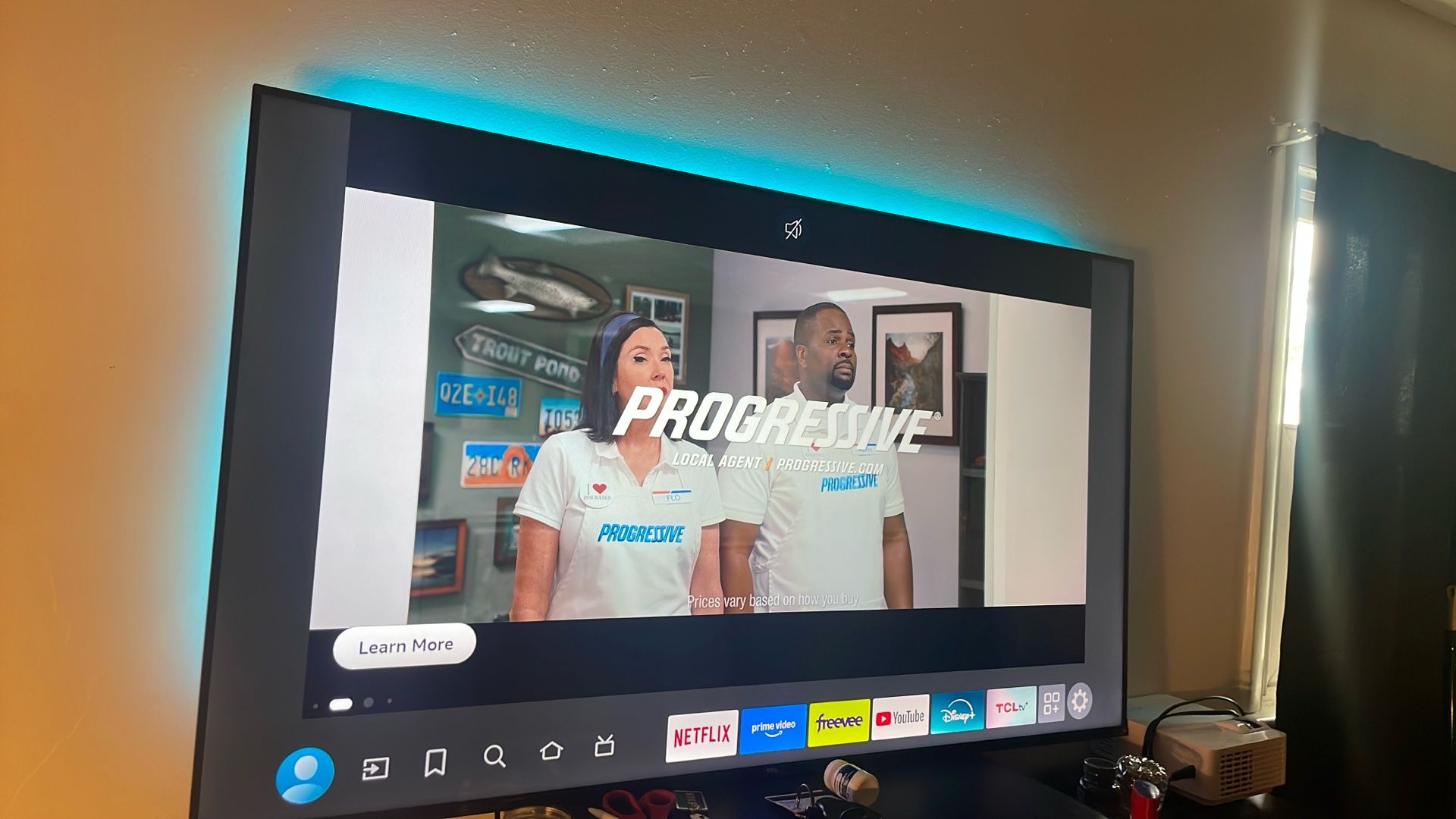 55” TCL Fire Tv