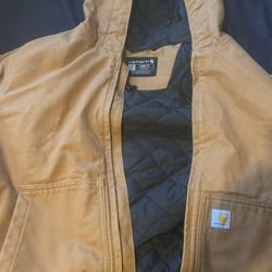 Brown carhartt jacket