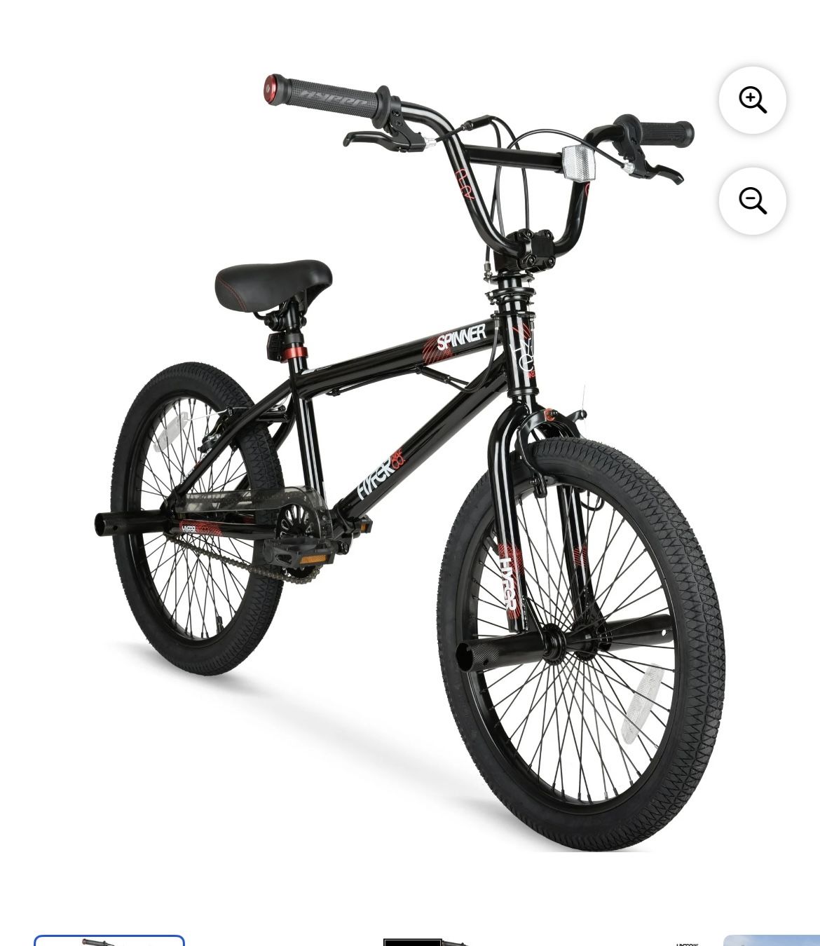 20" Hyper Bicycles Boy's Spinner BMX Bike for Kids, Black, Age Group 8 to 13, Child, Tween