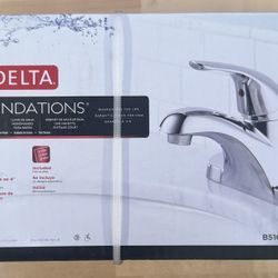 Delta Foundations Bathroom Faucet – NEW (Model B510LF-PPU-ECO)