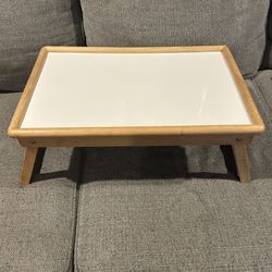 Winsome Wooden Foldable Bed Tray, Flip Top Breakfast Tray
