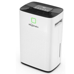 50 Pint Dehumidifiers Up to 4000 Sq Ft for Continuous Dehumidify, Home Dehumidifier with Digital Control Panel and Drain Hose for Basements, Bedroom, 