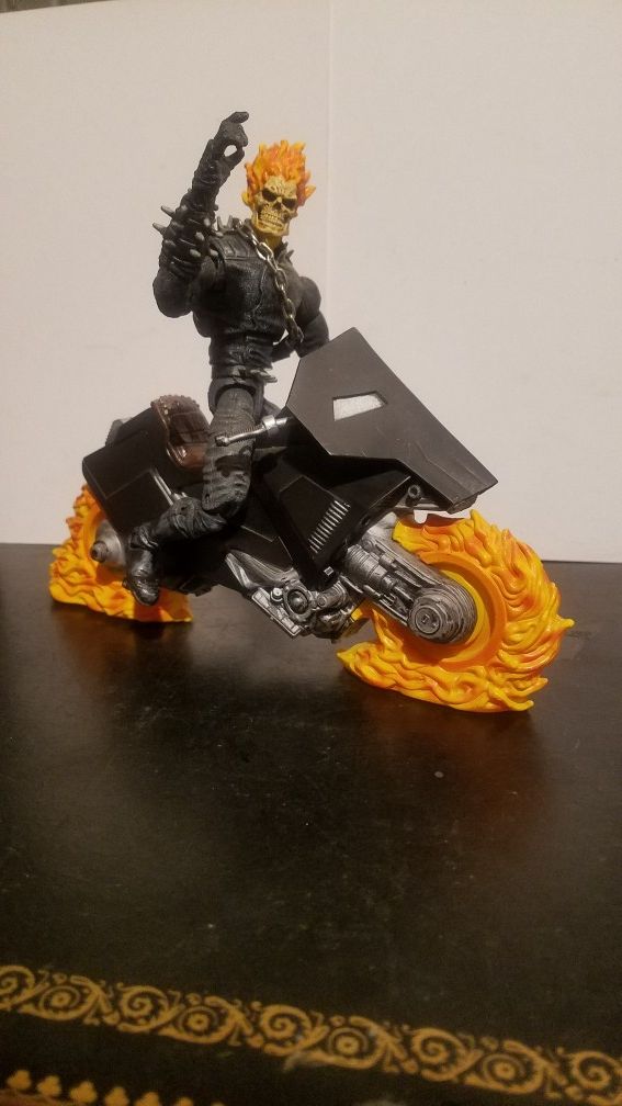 Marvel Legends Ghost Rider 6” Figure Motorcycle Series III 3 Toybiz Rare