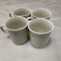 4 Piece coffee Mug Set