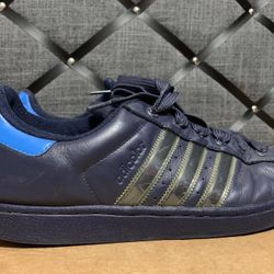 RARE Adidas Adicolor navy blue/baby blue size   11.5